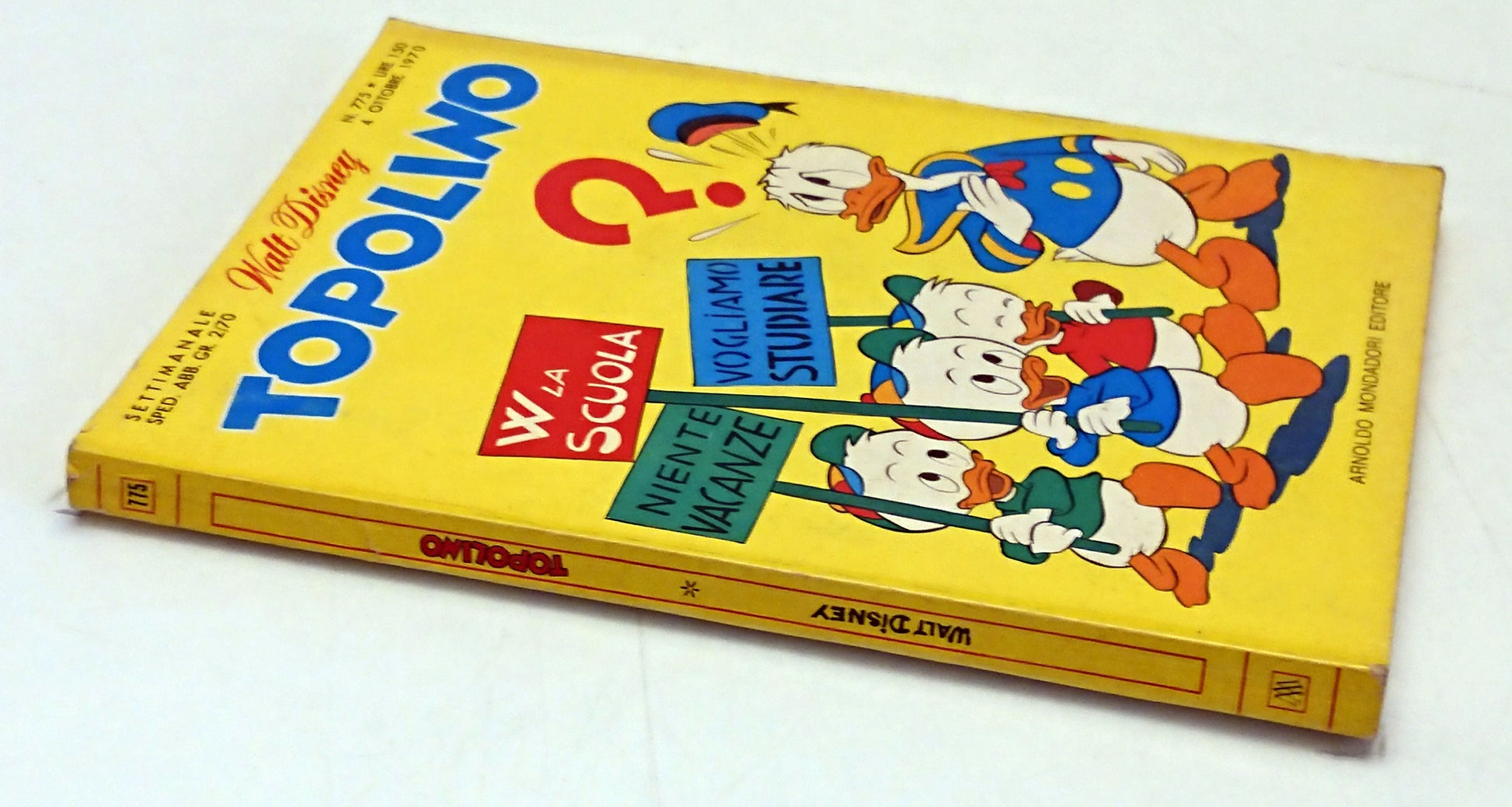 Topolino n.775 completo di bollini e cedola libraria - Disney Mondadori - F26