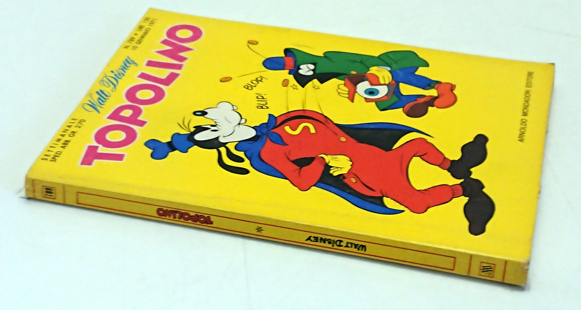 Topolino n.789 completo di bollini - Disney Mondadori - F26