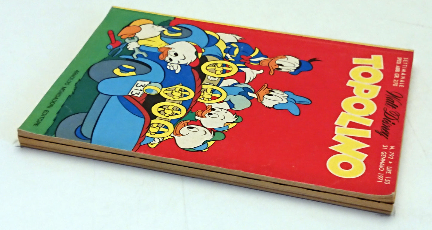 Topolino n.792 completo di bollini - Disney Mondadori - F26