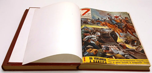 7 anni di guerra fotostoria 3 volumi rilegati- secondo conflitto mondiale-YFS434