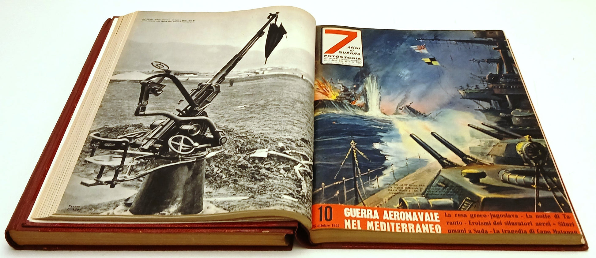 7 anni di guerra fotostoria 3 volumi rilegati- secondo conflitto mondiale-YFS434
