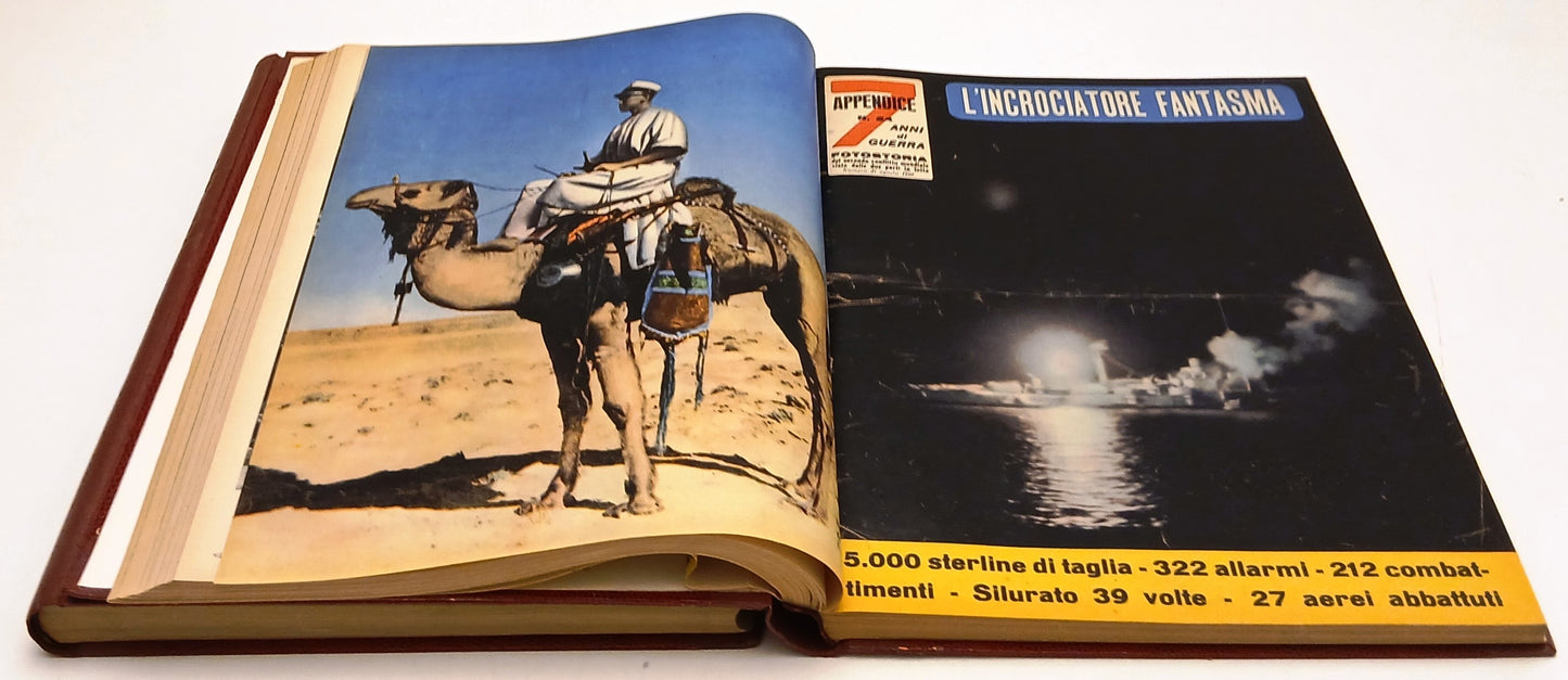 7 anni di guerra fotostoria 3 volumi rilegati- secondo conflitto mondiale-YFS434