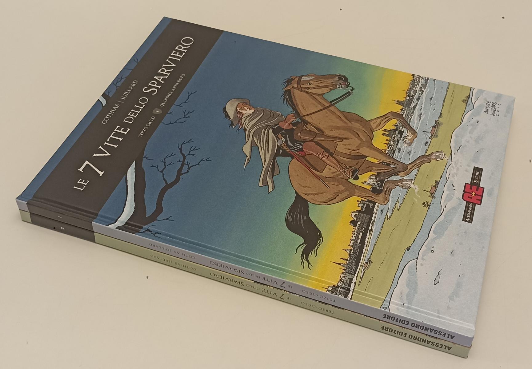 FV- LE 7 VITE DELLO SPARVIERO TERZO CICLO 1/2- COTHIAS JUILLARD- AE- 2022- C-C24