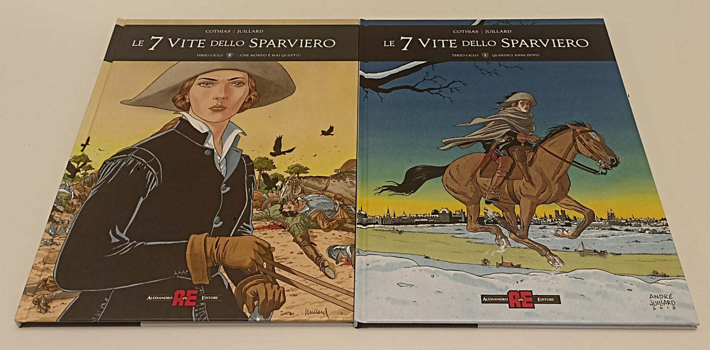 FV- LE 7 VITE DELLO SPARVIERO TERZO CICLO 1/2- COTHIAS JUILLARD- AE- 2022- C-C24