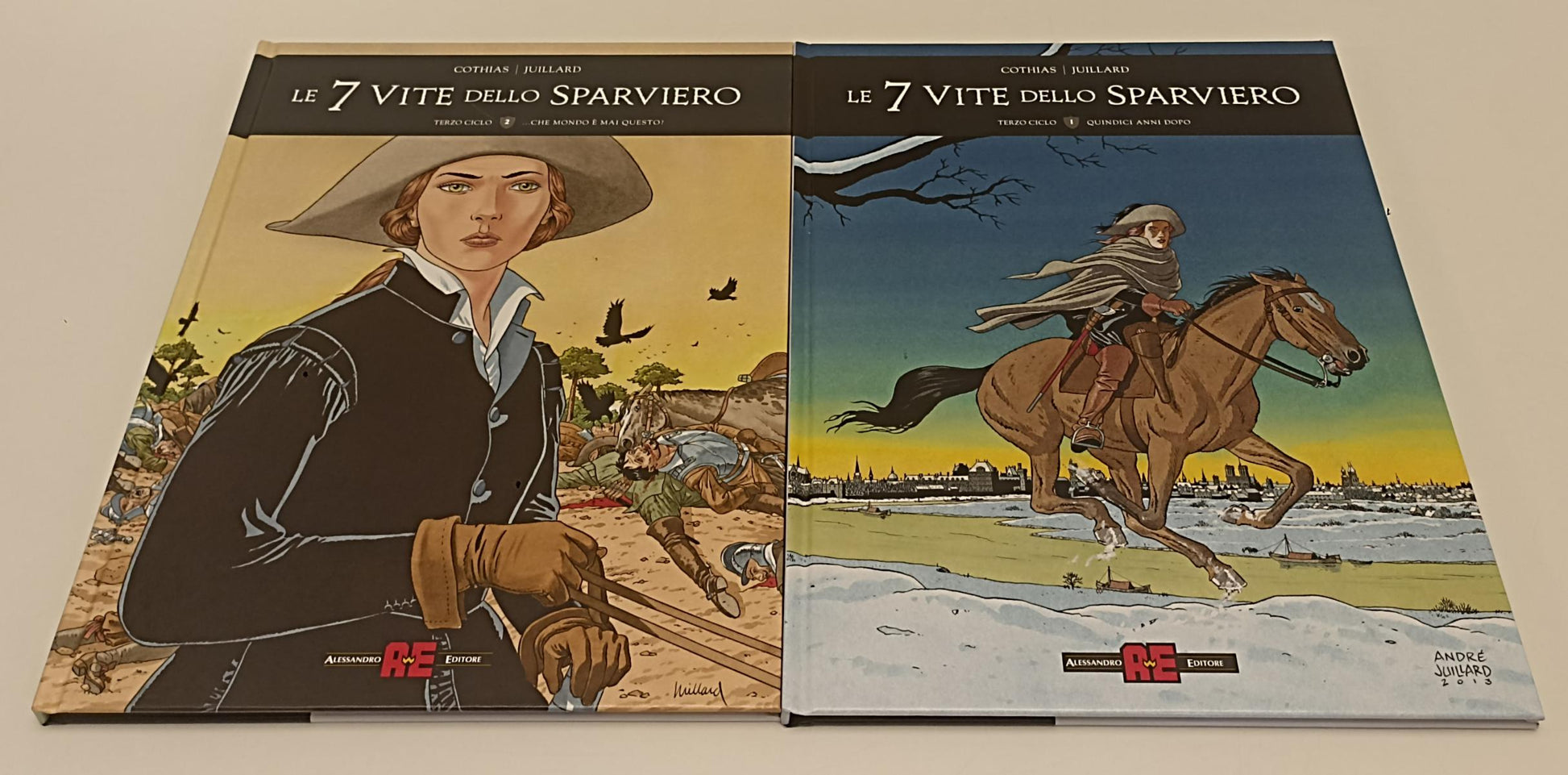 FV- LE 7 VITE DELLO SPARVIERO TERZO CICLO 1/2- COTHIAS JUILLARD- AE- 2022- C-C24