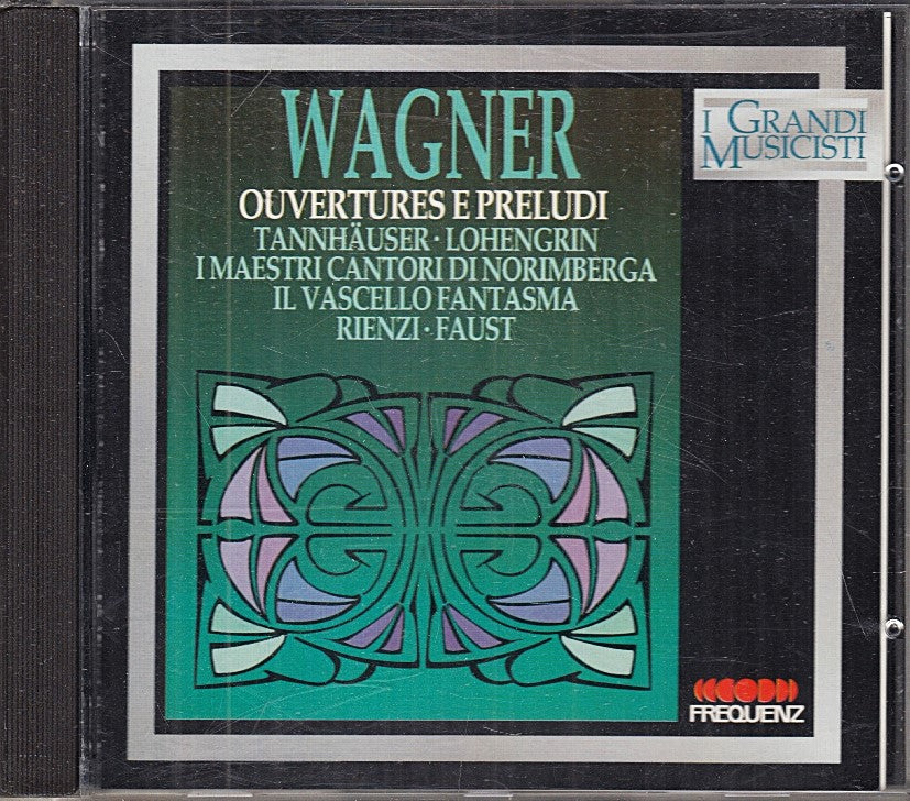 MCD- CD WAGNER OVERTURES E PRELUDI FREQUENZ - ZCD6