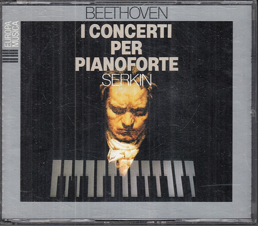 MCD- CD BEETHOVEN SERKIN CONCERTI PER PIANOFORTE BOX 3 CD FREQUENZ - ZCD5