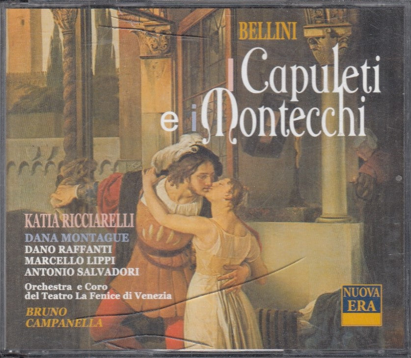 MCD- CD BELLINI I CAPULETI E I MONTECCHI CAMPANELLA NUOVA ERA RECORDS BOX 2 CD - ZCD5