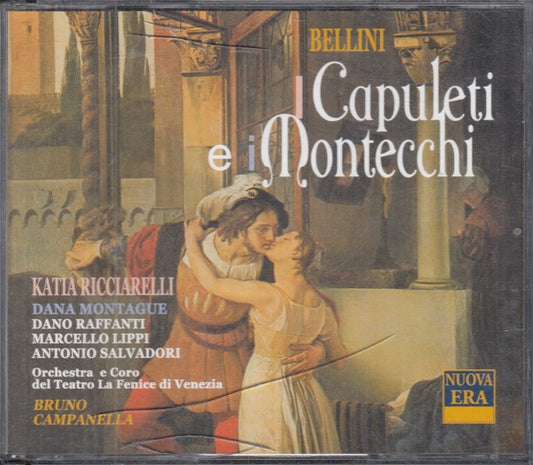 MCD- CD BELLINI I CAPULETI E I MONTECCHI CAMPANELLA NUOVA ERA RECORDS BOX 2 CD - ZCD5
