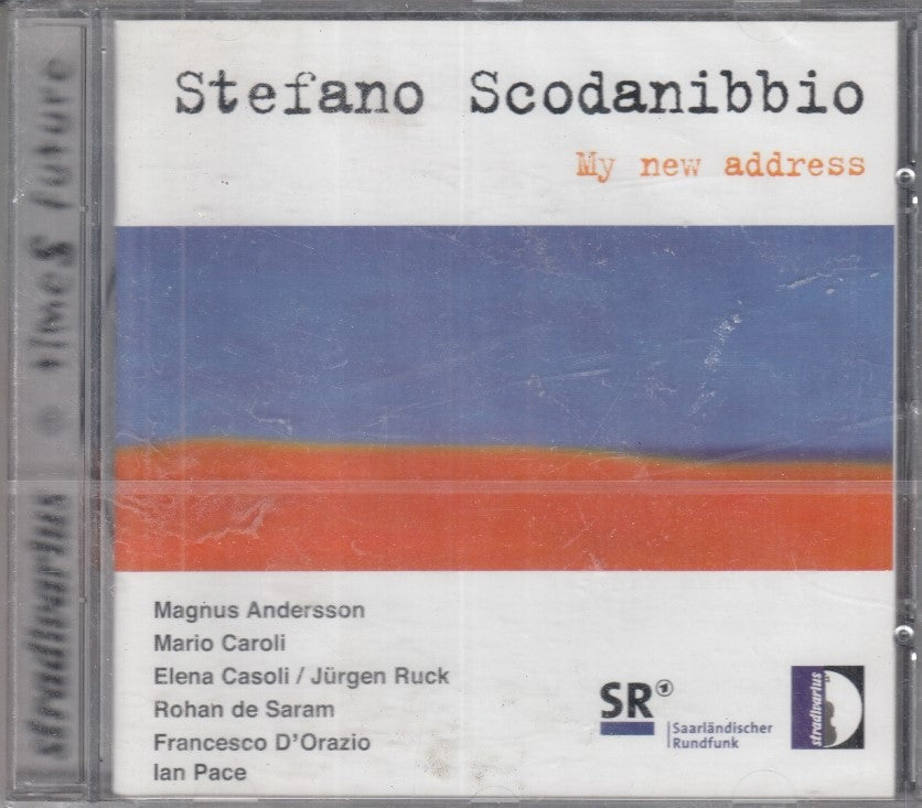 MCD- CD STEFANO SCODANIBBIO MY NEW ADDRESS STRADIVARIUS - ZCD5