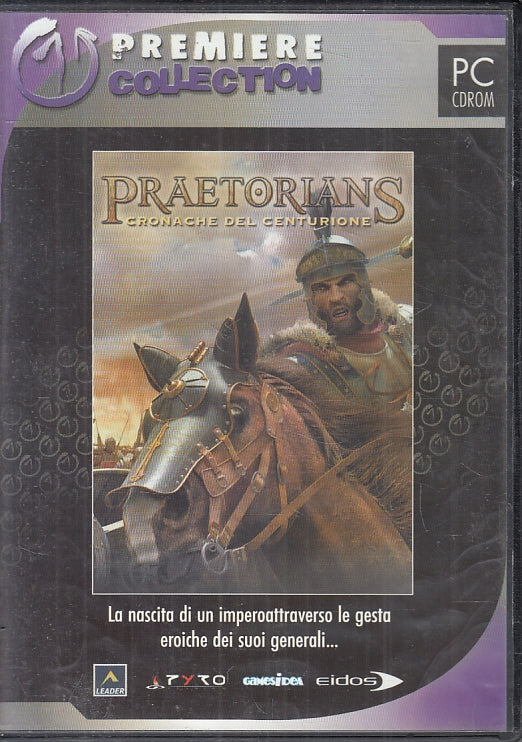 GC- GIOCO PC CD ROM PREMIERE COLLECTION PRAETORIANS CRONACHE DEL CENTURIONE- VDX