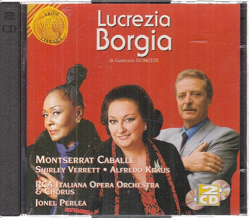 MCD- CD DONIZETTI LUCREZIA BORGIA MONTSERRAT CABALLE RCA 2 CD - ZCD9