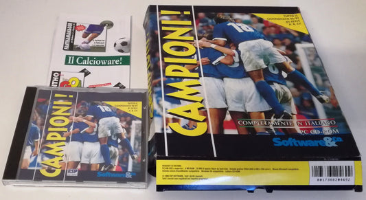 GC- GIOCO PC CD-ROM CAMPIONI  TUTTO IL CAMPIONATO 96/97 DI SERIE A B C - RGZ