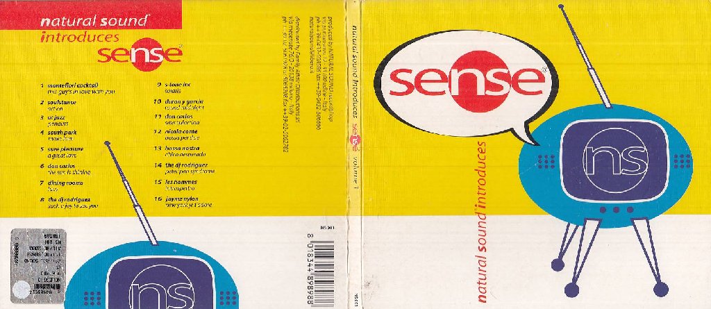 MCD- CD SENSE - NATURAL SOUND INTRODUCES VOLUME 1 ---- 2000 -- ZCD4