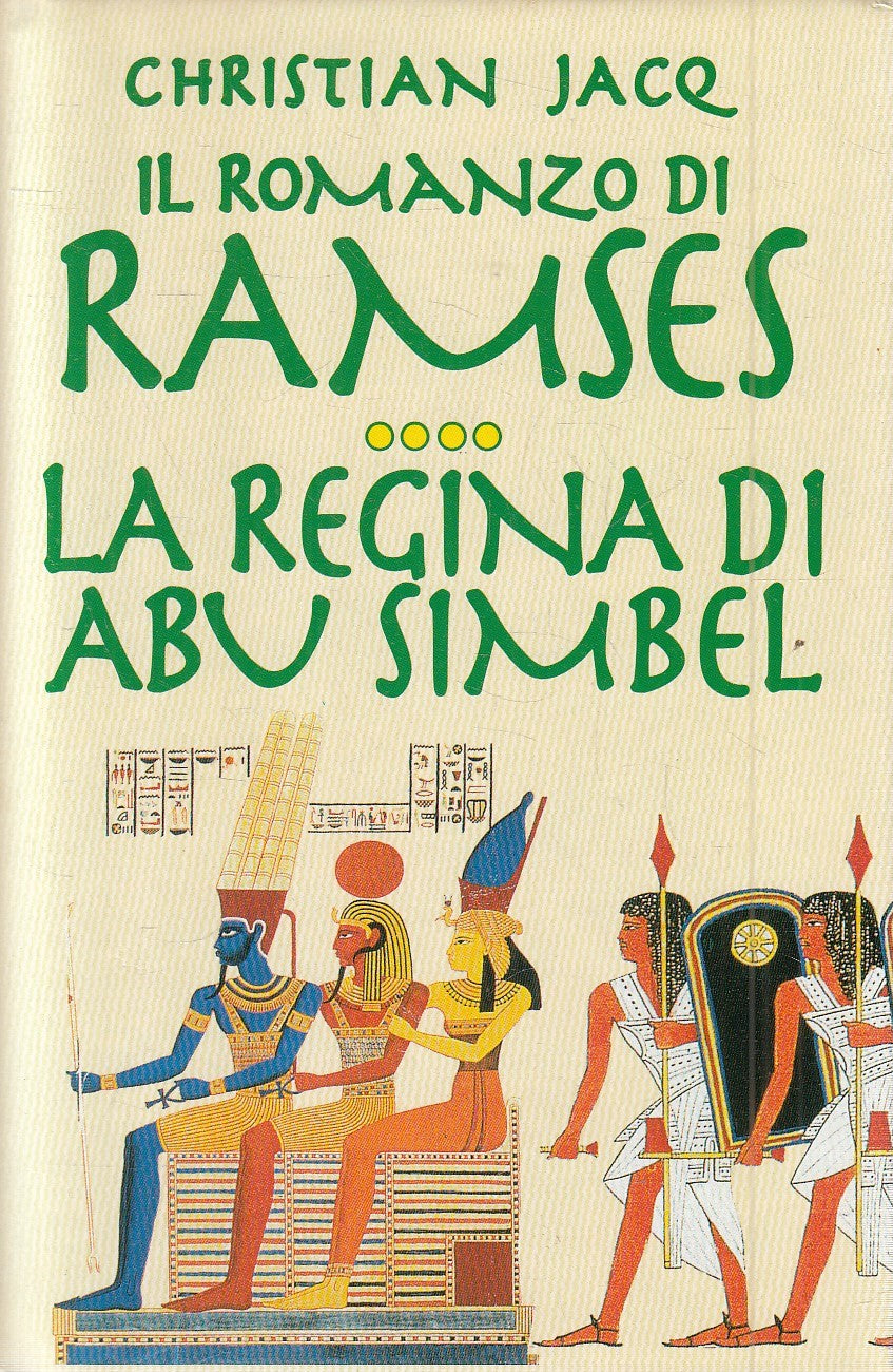 ROMANZO DI RAMSES LA REGINA DI ABU SIMBEL - JACQ - EUROCLUB - CS - JXS109