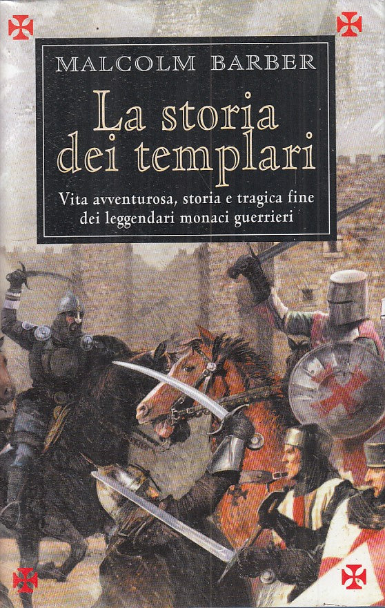 LS- LA STORIA DEI TEMPLARI - BARBER - MONDOLIBRI --- 1997 - CS - ZFS477