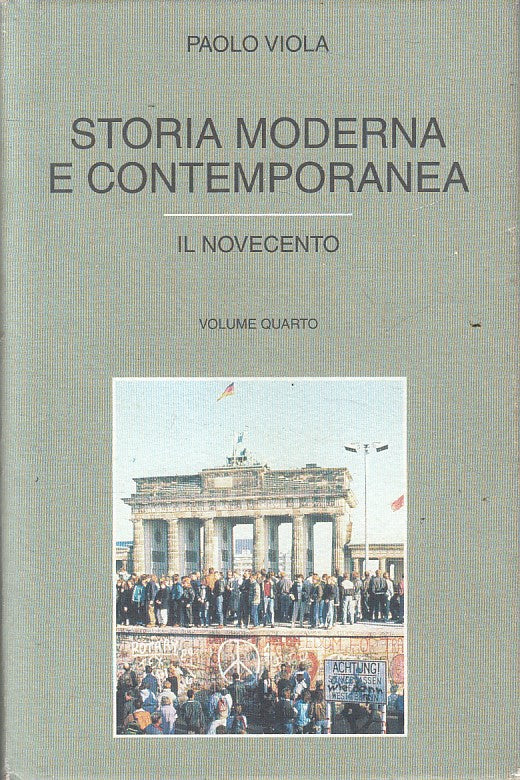 LS- STORIA MODERNA E CONTEMPORANEA NOVECENTO -- MONDOLIBRI--- 2000 - CS - YFS628