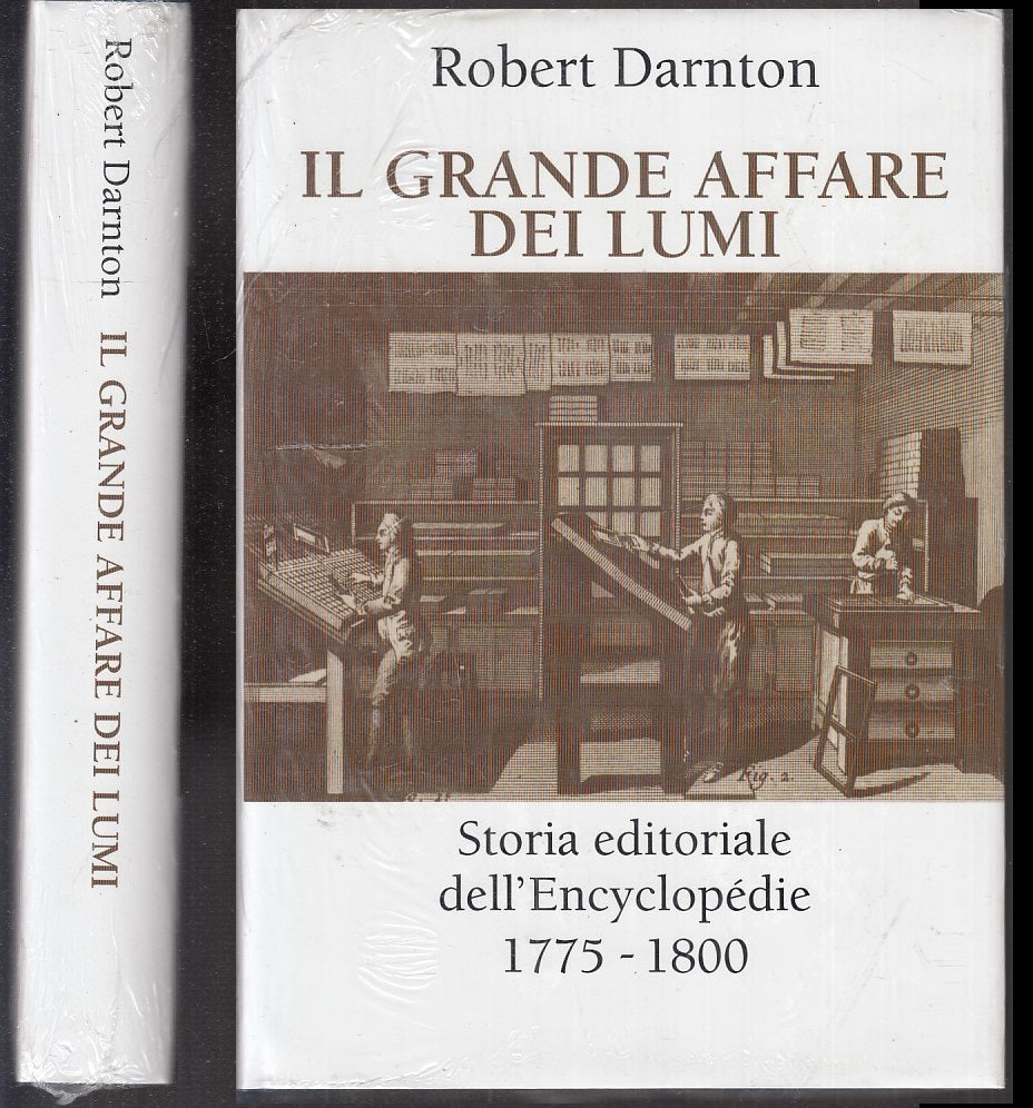 LZ- IL GRANDE AFFARE DEI LUMI BLISTERATO- DARNTON- MONDOLIBRI--- 2002- CS- XFS10