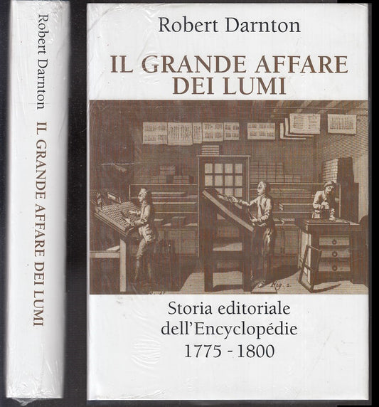 LZ- IL GRANDE AFFARE DEI LUMI BLISTERATO- DARNTON- MONDOLIBRI--- 2002- CS- XFS10