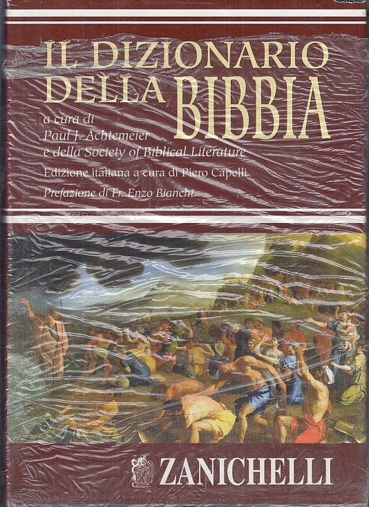 LZ- IL DIZIONARIO DELLA BIBBIA ZANICHELLI NUOVO-- MONDOLIBRI--- 2003- CS- YFS720