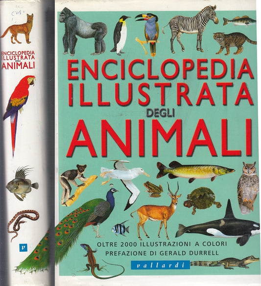 LZ- ENCICLOPEDIA ILLUSTRATA DEGLI ANIMALI -- VALLARDI--- 2004- CS- YFS685