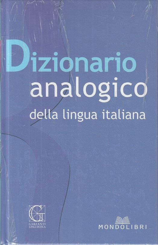 LZ- DIZIONARIO ANALOGICO LINGUA ITALIANA -- GARZANTI --- 2004 - C - ZFS43