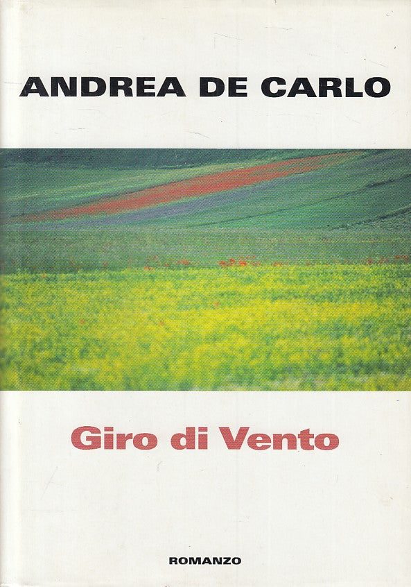 LN- GIRO DI VENTO - ANDREA DE CARLO - MONDOLIBRI --- 2004 - CS - ZFS14