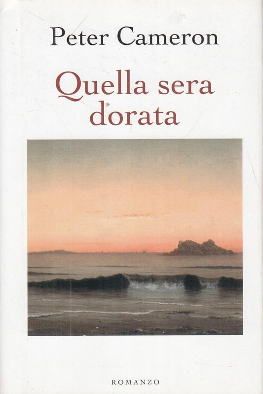 LN2- QUELLA SERA DORATA - PETER CAMERON - MONDOLIBRI - CS- JXS115