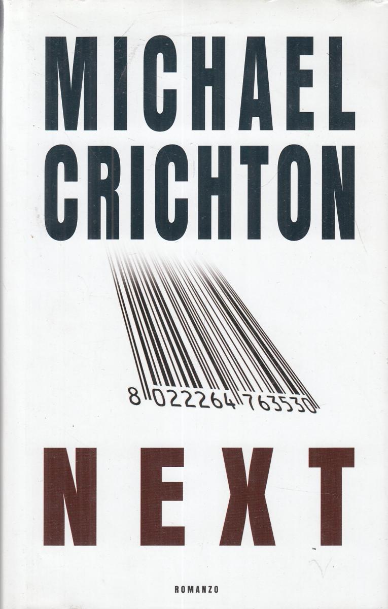 LN2- NEXT - MICHAEL CRICHTON - MONDOLIBRI - CS- JXS98