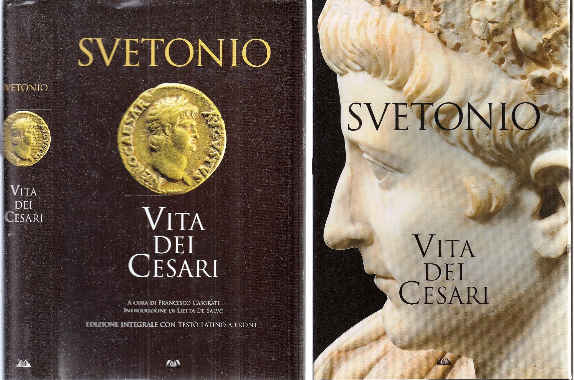 LS- VITA DEI CESARI COFANETTO - SVETONIO - MONDOLIBRI --- 2008 - CS - XFS