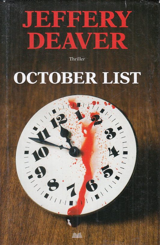 LN2- OCTOBER LIST - JEFFERY DEAVER - MONDOLIBRI  - CS - JXS111