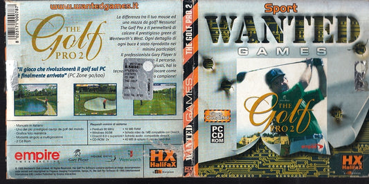 GC- GIOCO PC CD ROM SPORT WANTED GAMES THE GOLF PRO 2 - VDX