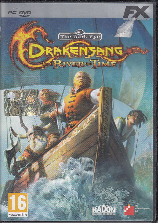 GC- GIOCO PC DVD THE DARK EYE DRAKENSANG RIVER TIME FX - VDX