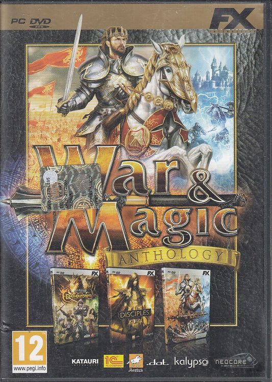 GC- GIOCO PC DVD WAR & MAGIC ANTHOLOGY FX 2 DISCHI - VDX