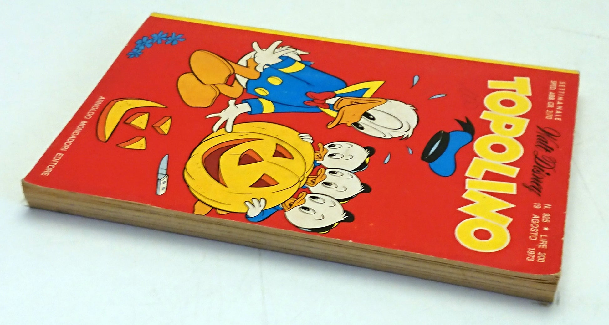 Topolino n.925 con bollino - Disney Mondadori- pieghevole Tuttovacanza - F26