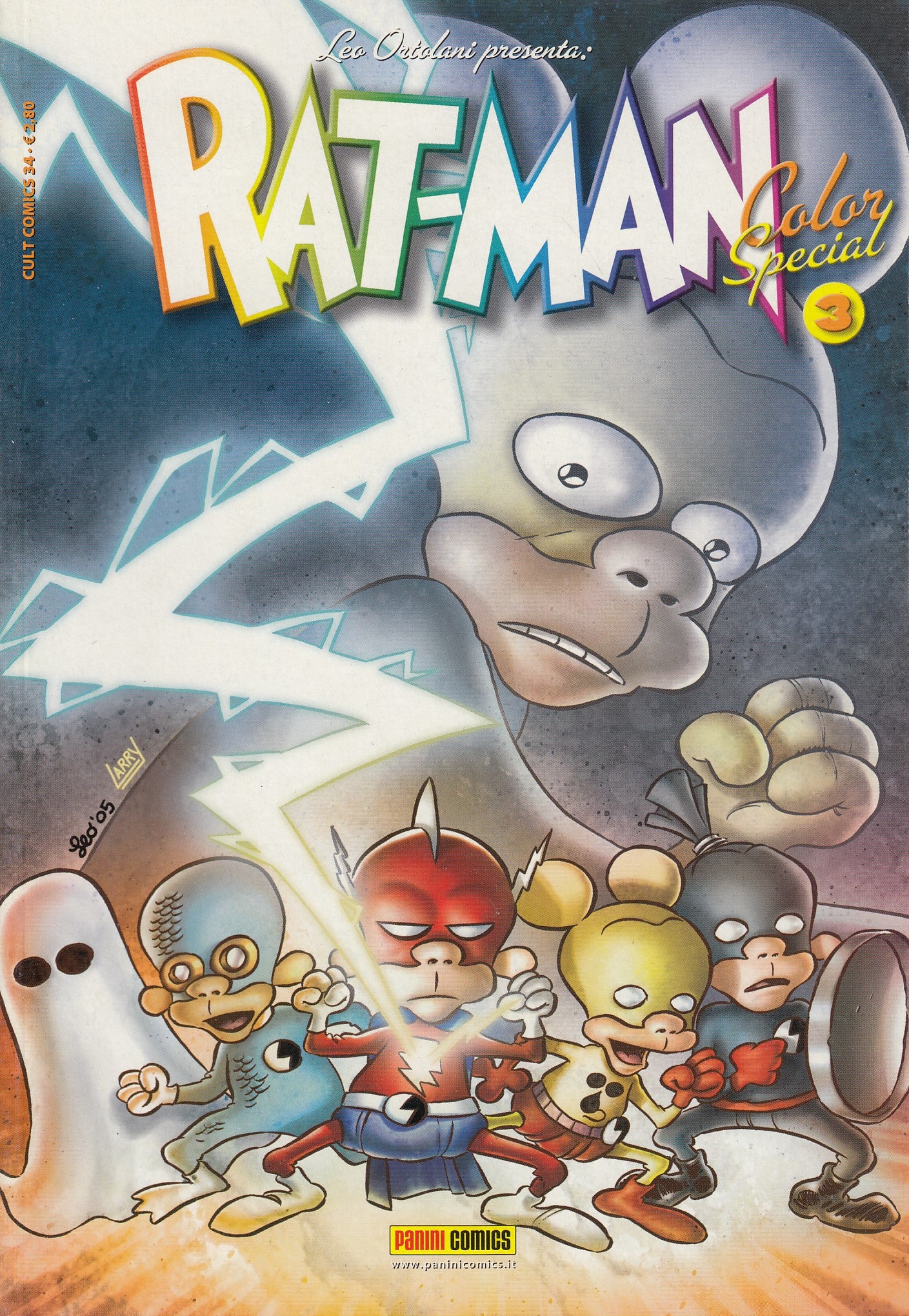 Rat-Man Color Special- Leo Ortolani- Panini (Cult Comics)- Scegli il numero- V26