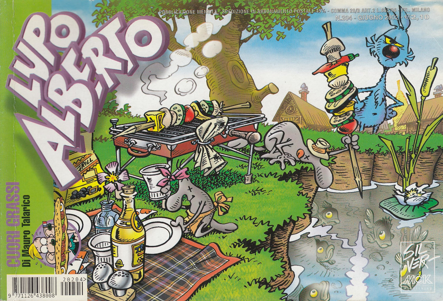 Lupo Alberto - Silver - McK- Originale- Fascia 200/249- scegli il numero- V25