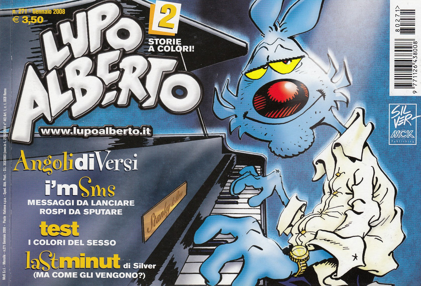 Lupo Alberto - Silver - McK- Originale- Fascia 250/299- scegli il numero- V25