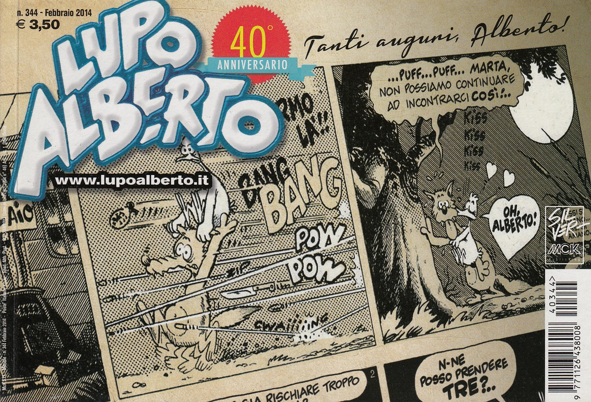 Lupo Alberto - Silver - McK- Originale- Fascia 300/349- scegli il numero- V25
