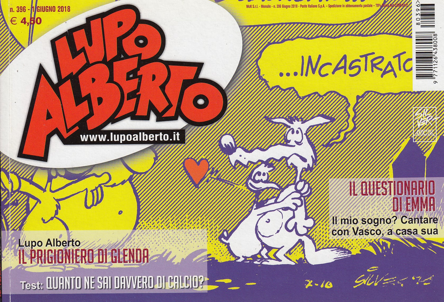 Lupo Alberto - Silver - McK- Originale- Fascia 350/399- scegli il numero- V25