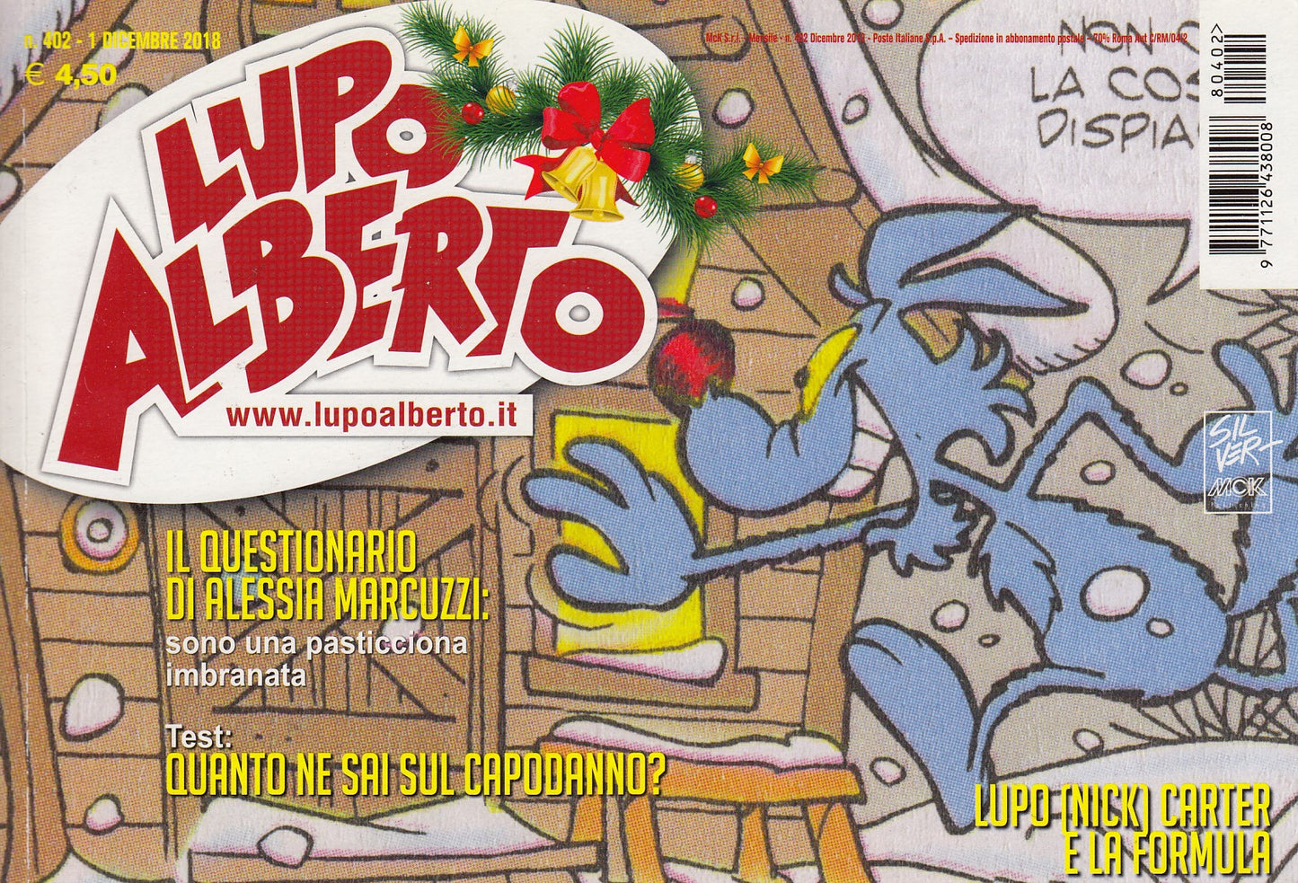 Lupo Alberto - Silver - McK- Originale- Fascia 400/453- scegli il numero- V25