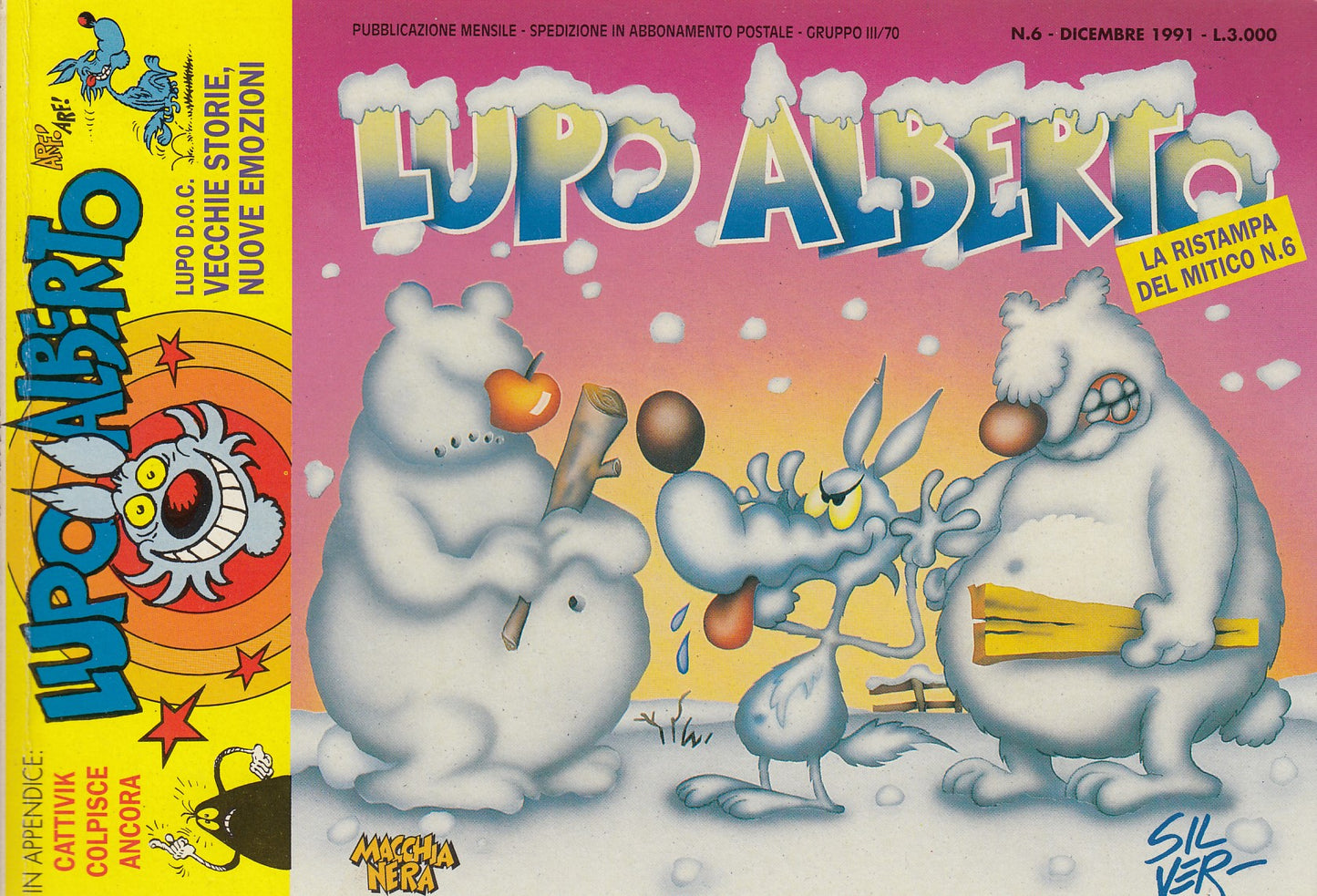 Lupo Alberto- Silver- ACME/Macchia Nera- Ristampa- Fascia 1/49- scegli inumero- V25