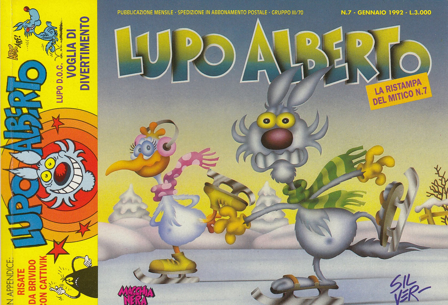 Lupo Alberto- Silver- ACME/Macchia Nera- Ristampa- Fascia 1/49- scegli inumero- V25