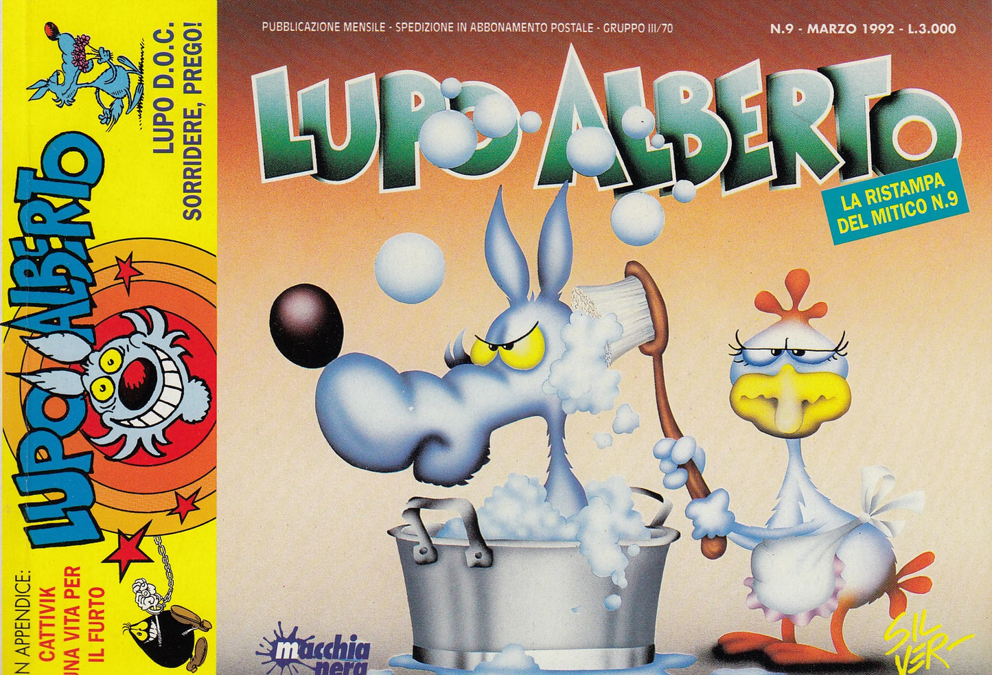 Lupo Alberto- Silver- ACME/Macchia Nera- Ristampa- Fascia 1/49- scegli inumero- V25