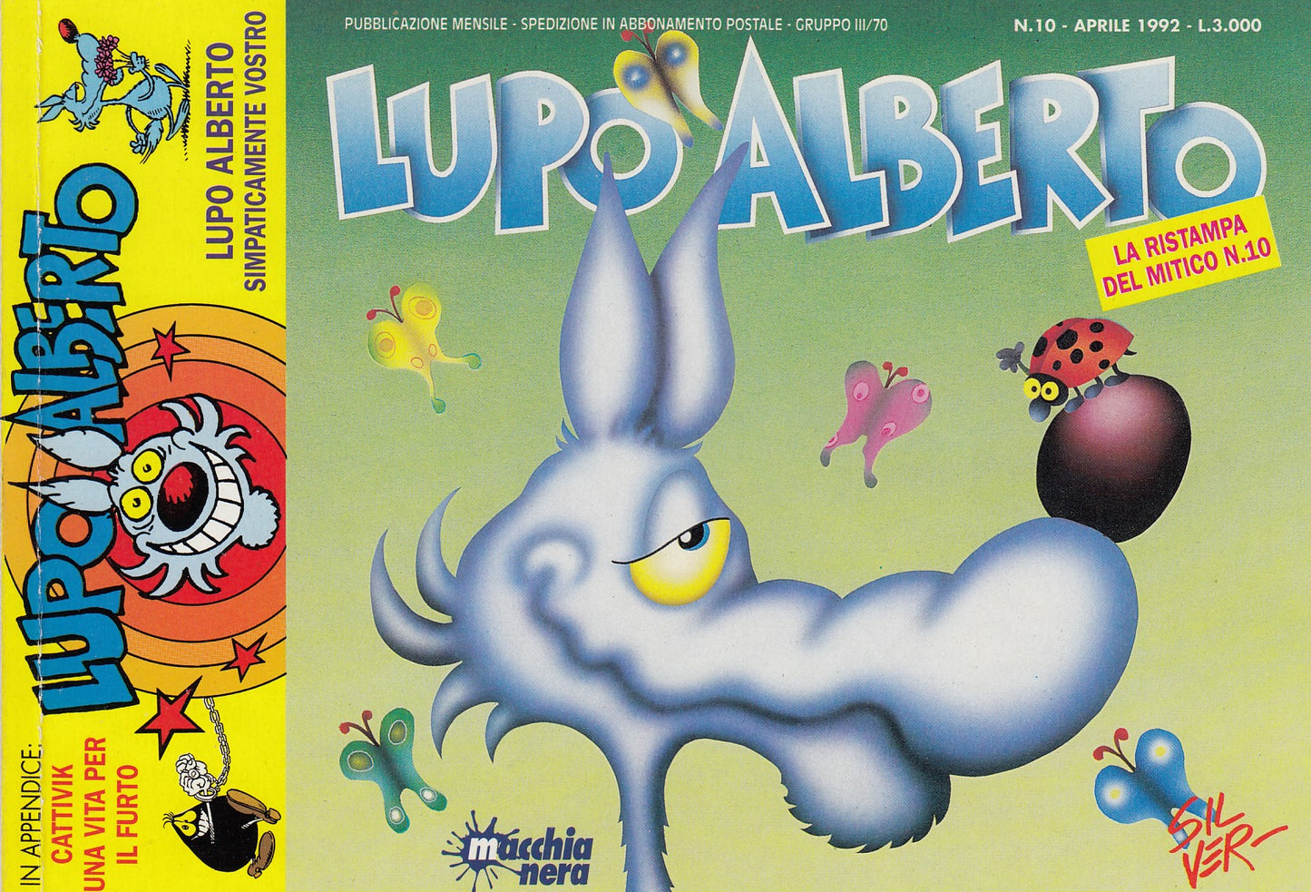 Lupo Alberto- Silver- ACME/Macchia Nera- Ristampa- Fascia 1/49- scegli inumero- V25