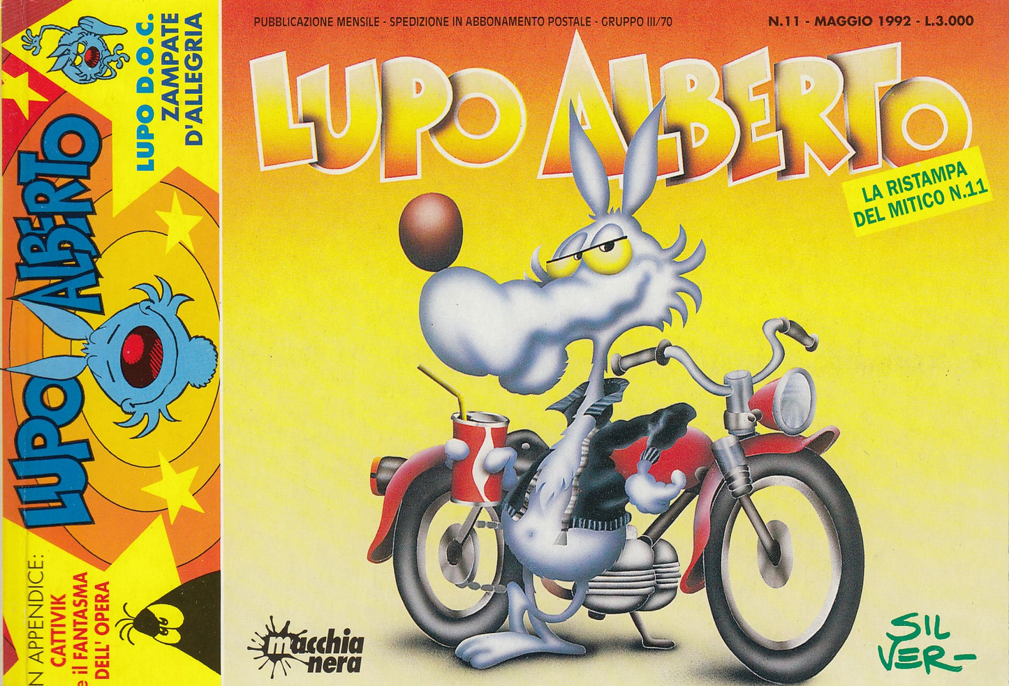 Lupo Alberto- Silver- ACME/Macchia Nera- Ristampa- Fascia 1/49- scegli inumero- V25