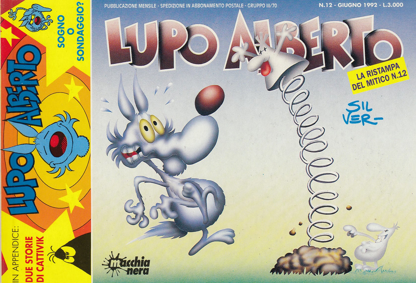 Lupo Alberto- Silver- ACME/Macchia Nera- Ristampa- Fascia 1/49- scegli inumero- V25