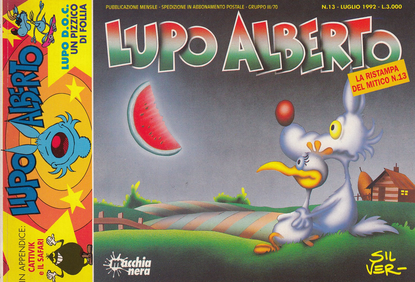 Lupo Alberto- Silver- ACME/Macchia Nera- Ristampa- Fascia 1/49- scegli inumero- V25
