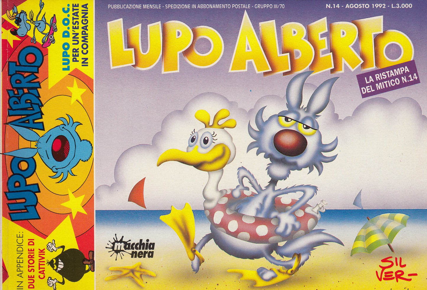 Lupo Alberto- Silver- ACME/Macchia Nera- Ristampa- Fascia 1/49- scegli inumero- V25