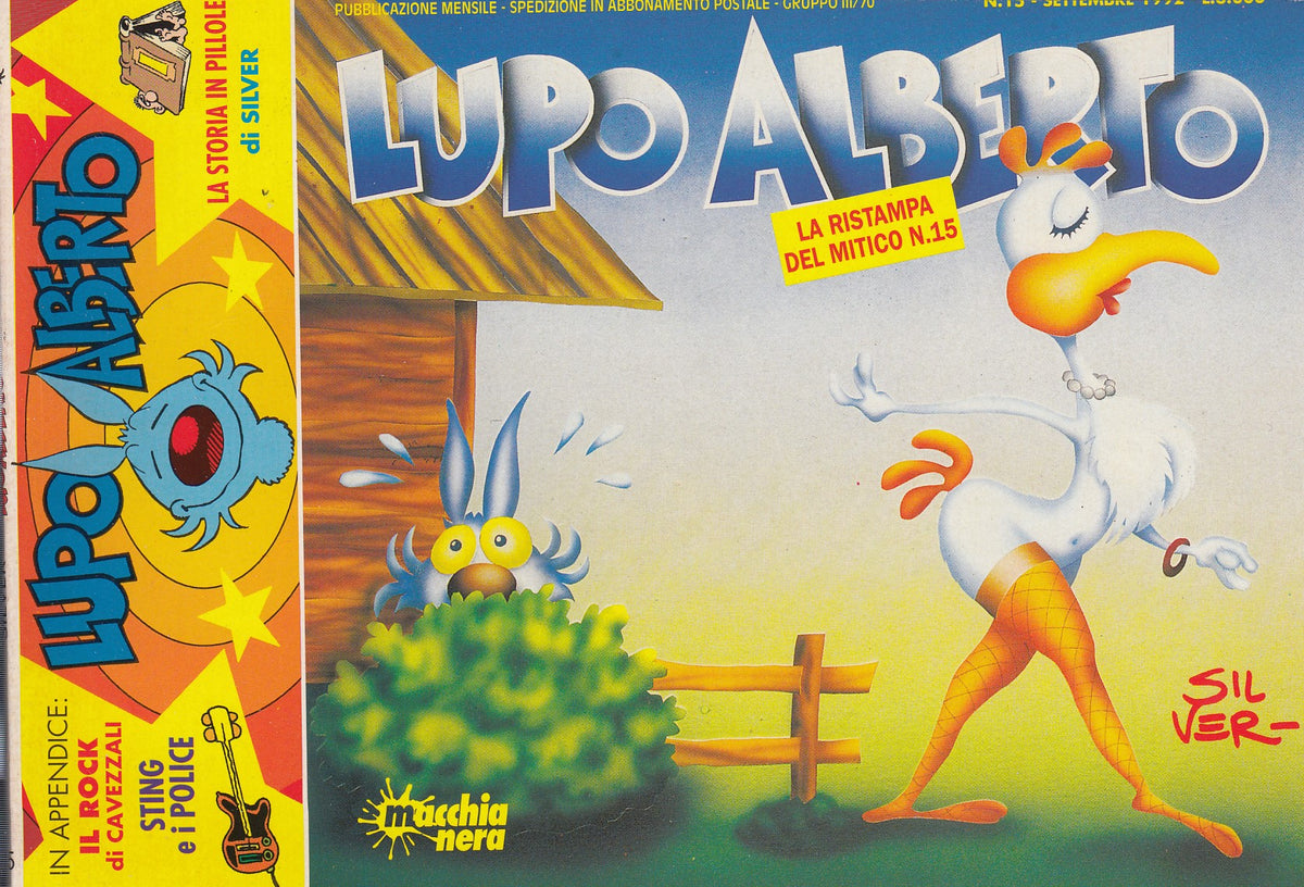 Lupo Alberto- Silver- ACME/Macchia Nera- Ristampa- Fascia 1/49- scegli inumero- V25